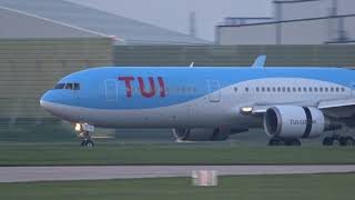 TUI Airways TOM9889 G-OBYH Boeing 767-304 ER Arriving From Luton 19/10/18. TUI Airways TOM9889 G-OBYH Boeing 767-304 ER Arriving From Luton 19/10/18.