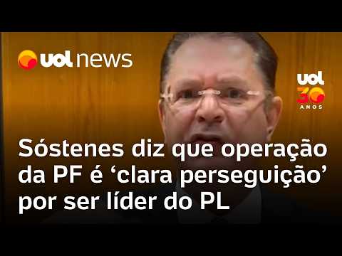 Sóstenes diz que operação da PF contra ele é 'clara perseguição' por ser líder do PL