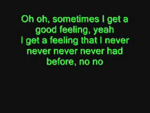 Flo rida lyrics good feeling