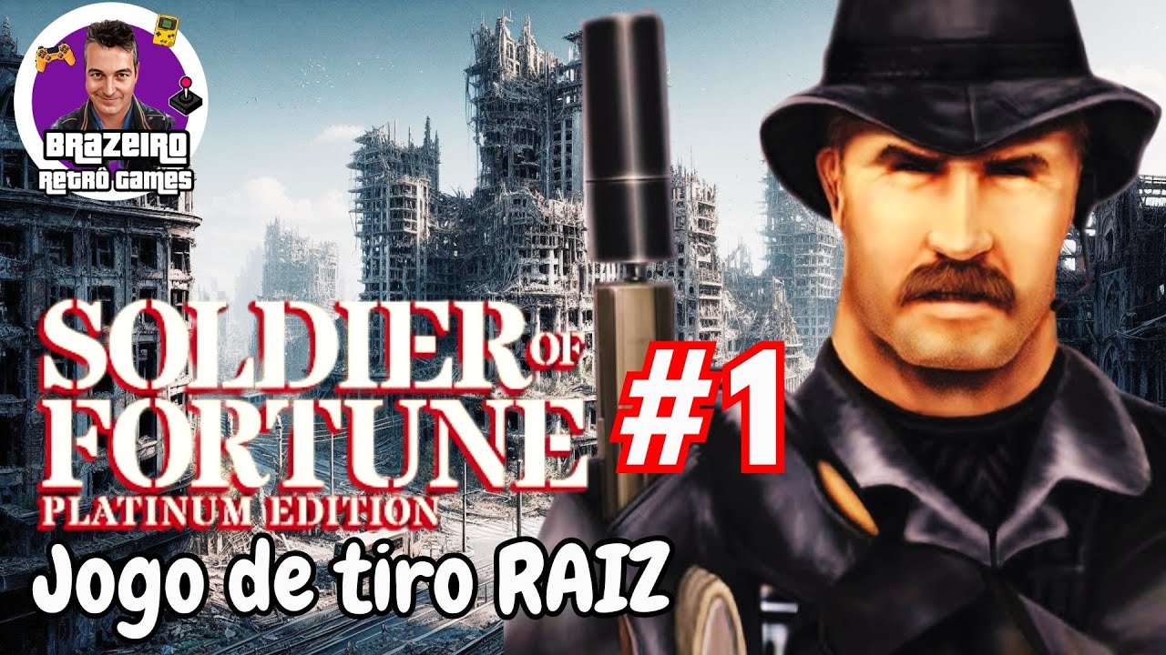 SOLDIER OF FORTUNE　PLATINUM EDITION レア 💥 Soldier of Fortune Platinum Edition: Ação Explosiva no PC