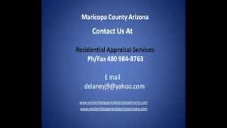 Residential Appraisal Services Maricopa County
