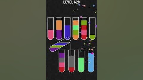 Water Sort Puzzle   level 628 !!! Mobile Cell Phone Game Walkthrough Android / Apple