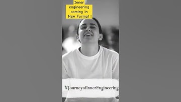 Experience the Joy of Being, Inner engineering in a new format #shortvideo #sadhguru #savesoil