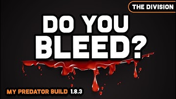 The Division - DO YOU BLEED? / Predator Build in Action /PART 1