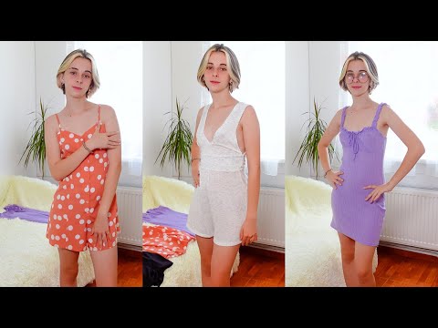 Summer Rompers try on haul