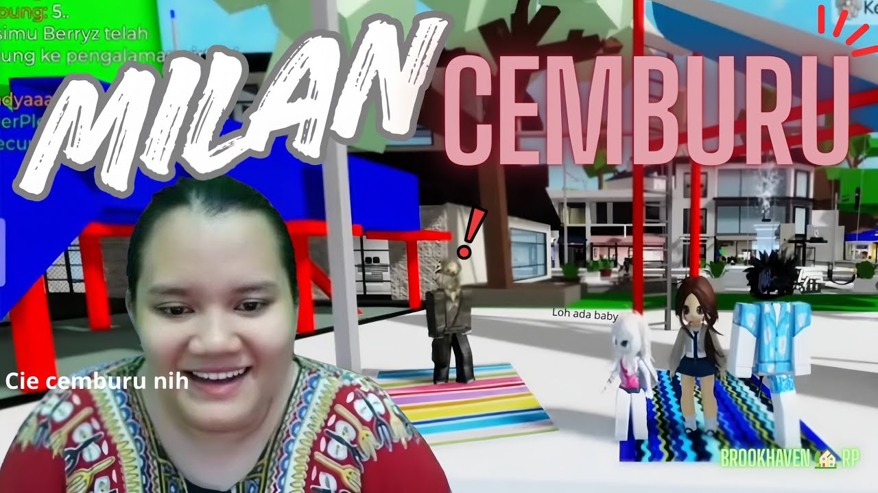 AKU LAGI KENALAN SAMA COWO LAIN TIBA TIBA MILAN JOIN ??? || BROOKHAVEN 🏡 RP 