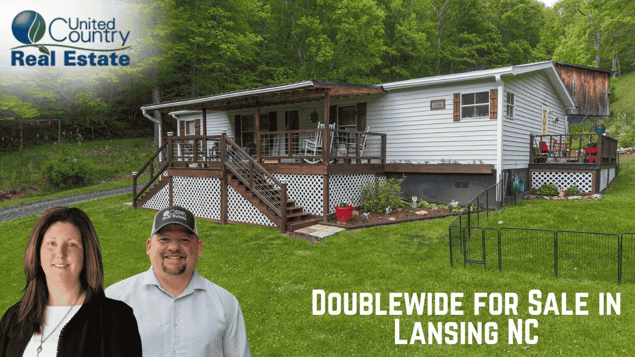 SOLD  - Doublewide for Sale in Lansing NC