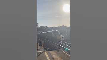 GWR class 802 passing Dawlish # #railway #trainspotting #train #gwr #dawlish #britishtrains