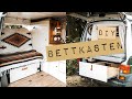 DIY Bettkasten inkl. Heckschublade für unseren T4 | Stauraumerweiterung Part 02