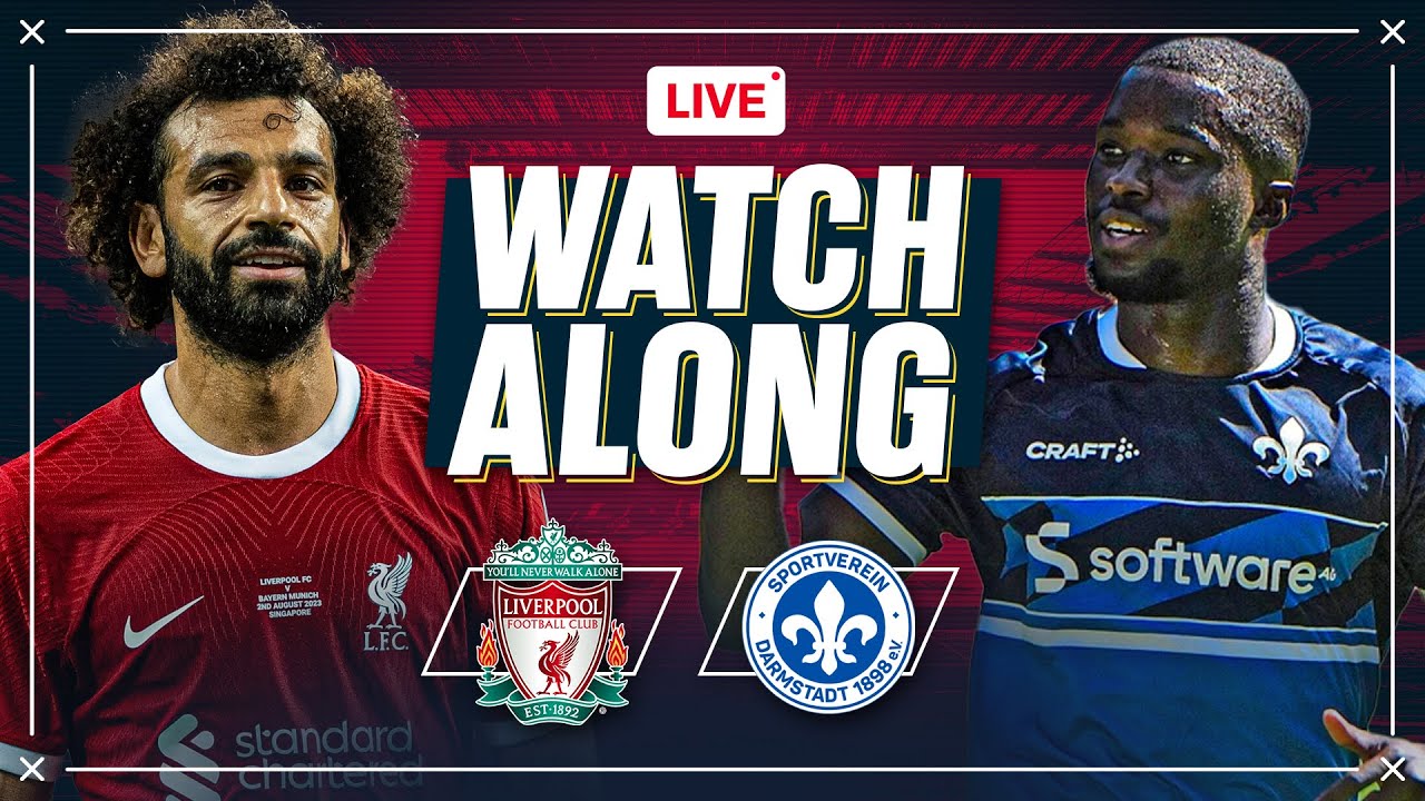 Liverpool 3-1 SV Darmstadt 98 Pre-Season 23-24 WATCHALONG