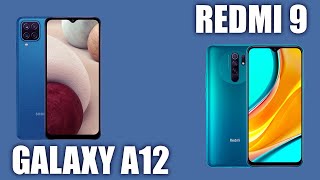 Samsung Galaxy A12 vs Xiaomi Redmi 9. Битва топовых бюджетников 2021. Сравнение, обзор функций.