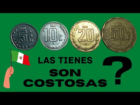 ¿Monedas de México con mucho valor? monedas valiosas mexicanas coleccionistas de monedas mexicanas