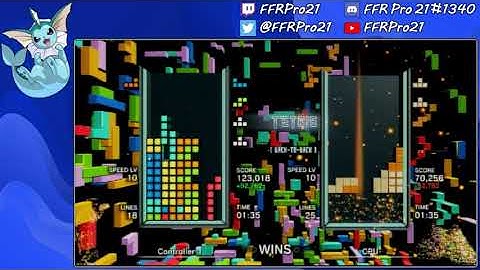 Switch - Tetris Effect: Connected (Score Attack Mode) - 1,351,467 (Level 10 Start)