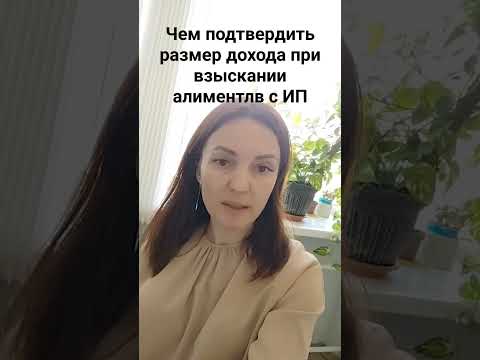 Подтверждение доходов ИП при взыскании алиментов