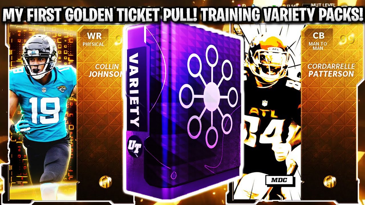 MY FIRST GOLDEN TICKET PULL! TRAINING VARIETY PACKS ARE HERE! 5 NEW GTS