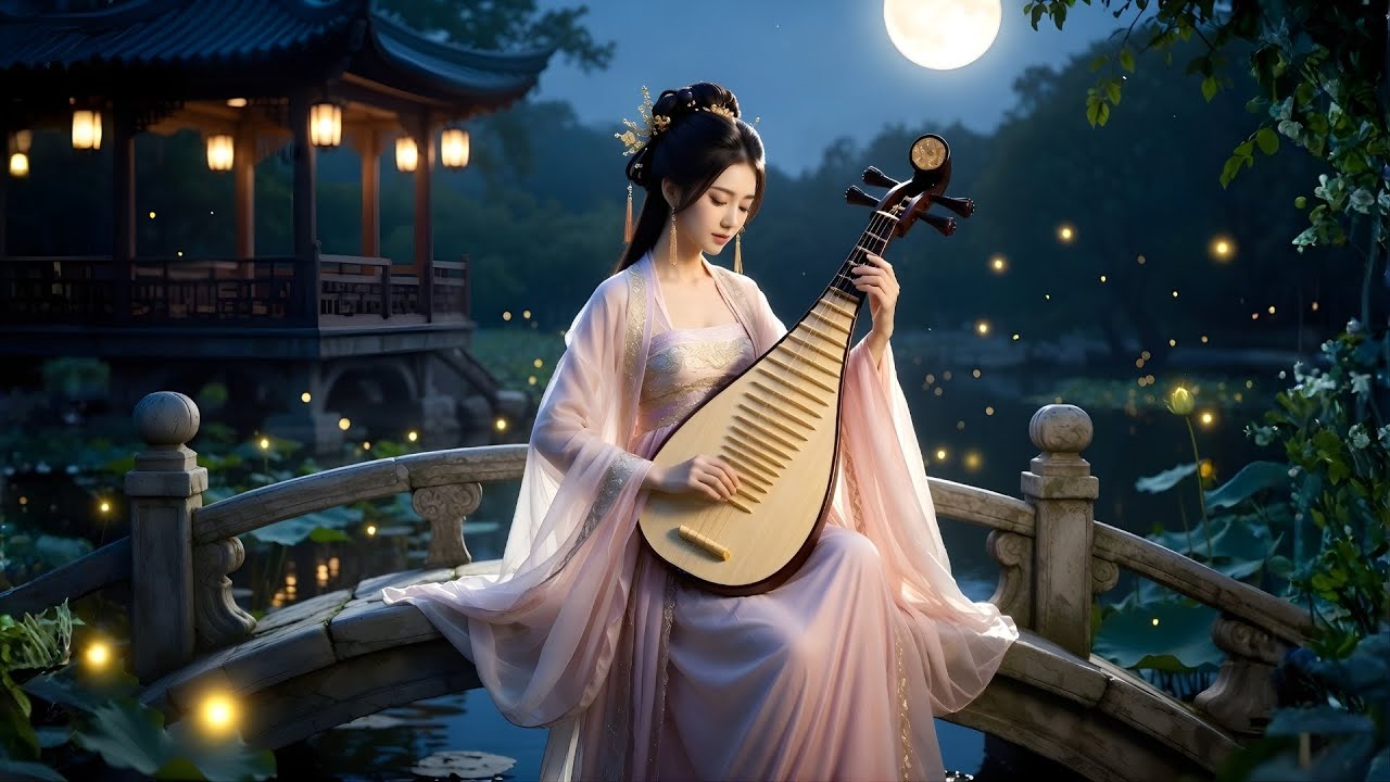 Relaxing Chinese Zen Music 🌿🌙: Bamboo Flute, Erhu & Guzheng for Deep ...