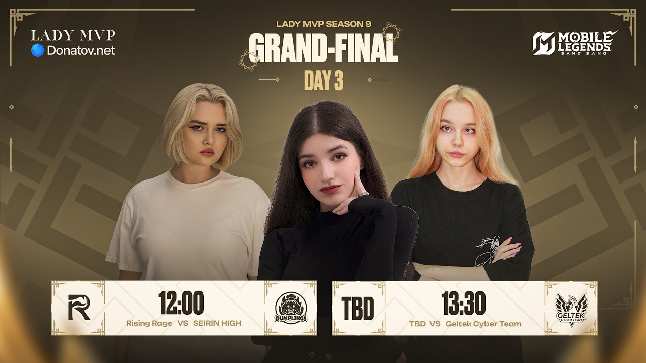 Lady MVP: Season 9 | День 3: Финал | Mobile Legends: Bang Bang
