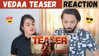 Vedaa I Official Teaser (REACTION)  | John Abraham I Sharvari I Abhishek B | Nikkhil A