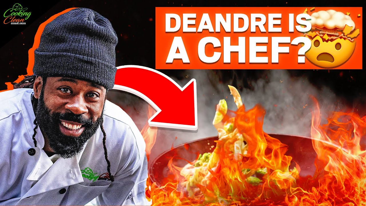 Deandre Jordan & World Famous Chefs Throw You a Lob in the Kitchen | TOP 5 Cooking Clean Tips Vol. 1