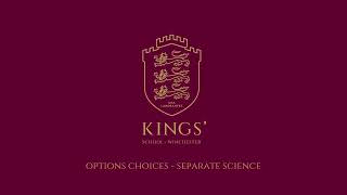 Options Event 2026 Separate Science