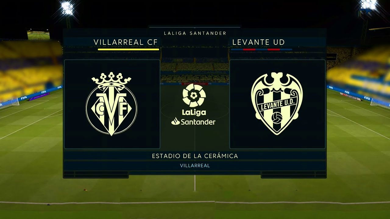 ⚽ Villarreal vs Levante ⚽ | La Liga (02/01/2021) | Fifa 21