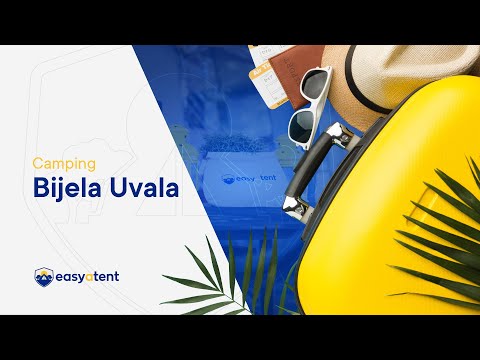 Camping Bijela Uvala Kroatië | Glamping | Easyatent.nl - video from Easyatent
