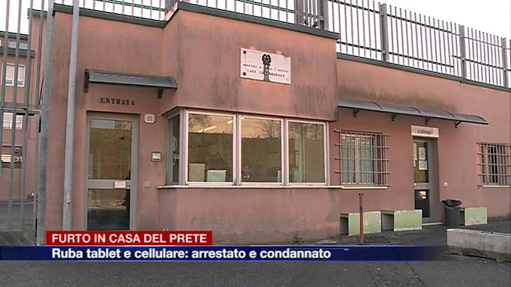 Etg - Furto in casa del prete. Ruba tablet e cellulare: arrestato e condannato