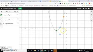 Full Graphing Parabolas from Vertex Form (negative a-value) Update