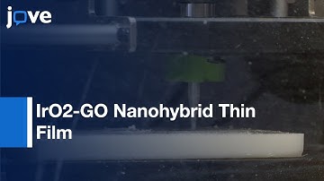 IrO2-GO Nanohybrid Thin Film Modified Electrodes Application | Protocol Preview