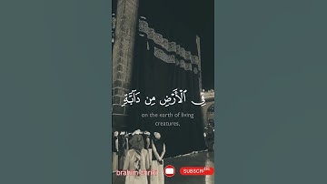 الأية 49_50 من سورة النحل 😍