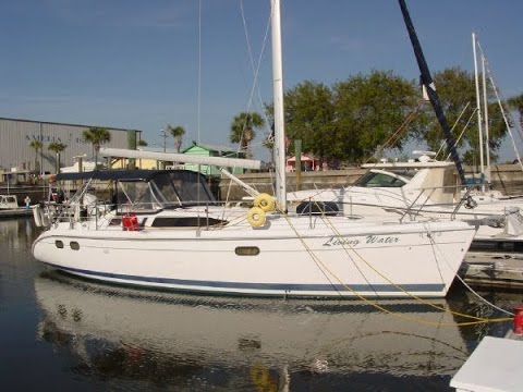 Sold 00 Hunter 380 Sailboat For Sale Youtube