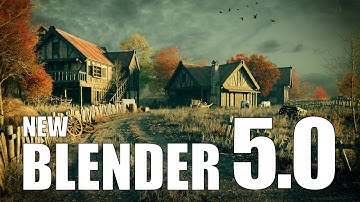 BLENDER 5.0: Insane New Tools for Environment Artists in Digital Art!