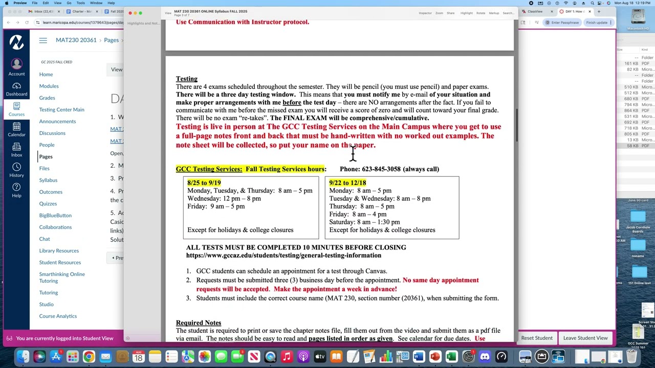 MAT 230 Video Revised F25