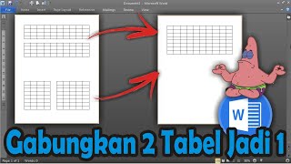 Cara Menggabungkan 2 Tabel Menjadi 1 di Microsoft Word 2010 • #SimpleNewsVideo Cara Menggabungkan 2 Tabel Menjadi 1 di Microsoft Word 2010 • #SimpleNewsVideo