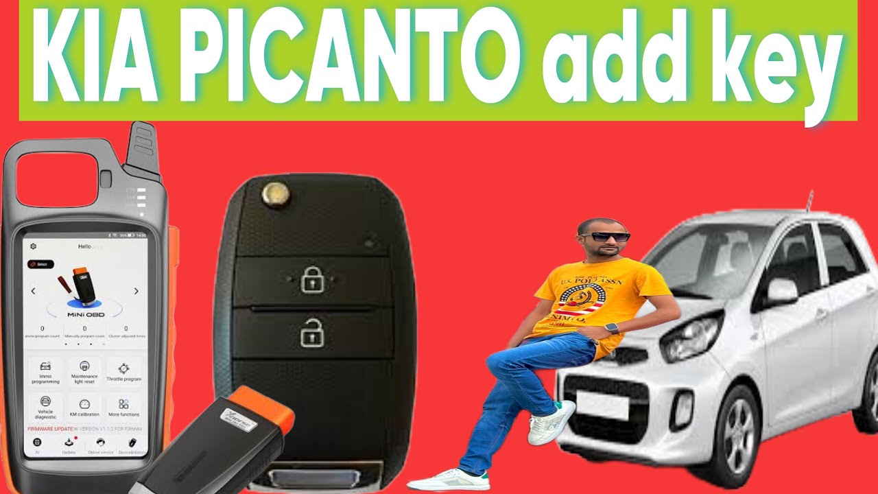 Key Rings Picanto KIA PICANTO ADD KEY #vvdikeytoolmax #vvdikeytoolmini - YouTube