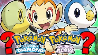 Who Is The Best Starter Pokemon For Brilliant Diamond Shining Pearl Youtube