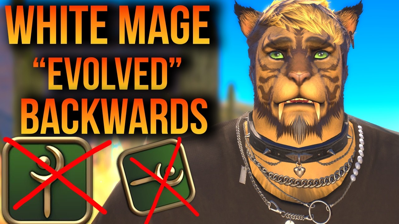 White Mage Evolved BACKWARDS
