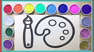 Tô Màu Tranh Cát Dụng Cụ Tô Màu- Sand Painting Coloring Tools. 368.