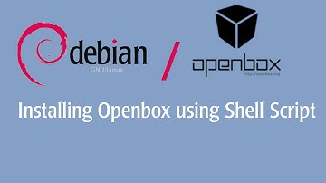 Installing Openbox on Debian Stable using a shell script