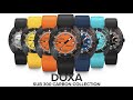 Bright candy dials meet carbon fibre in the new DOXA SUB 300 Carbon range