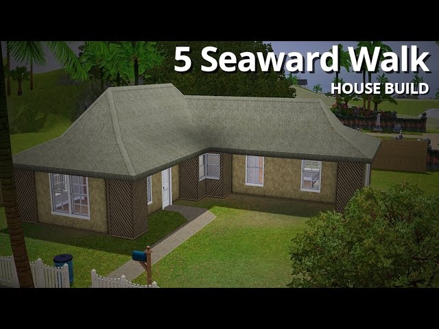 The Sims 3 House Building - 5 Seaward Walk - Aluna Island