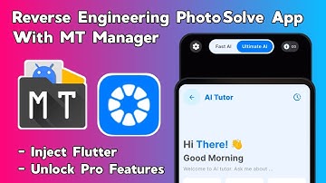 Reverse Engineering PhotoSolve App With MT Manager