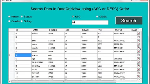 Search Datagridview ASC or DESC Order MANUALLY in .net