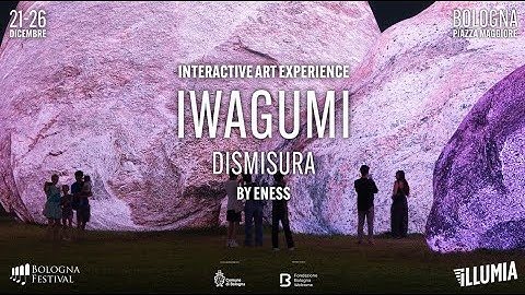 TEASER | IWAGUMI - Dismisura by ENESS, Piazza Maggiore (Bologna)