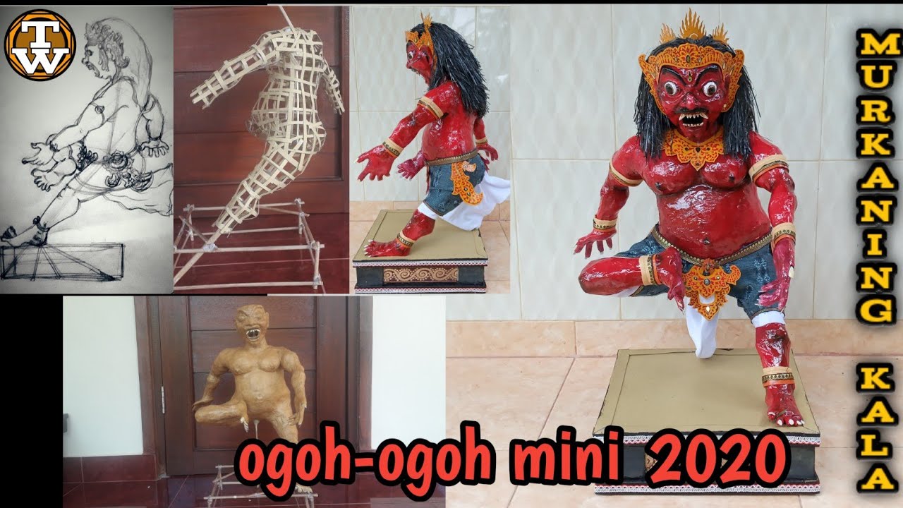 Pembuatan ogoh-ogoh mini || MURKANING KALA | çaka 1942