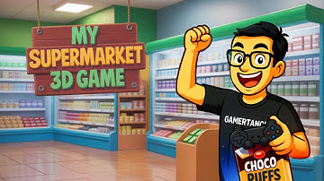 Playing My Supermarket Simulator 3D Game | Grocery Store Fun 🥗🛍️