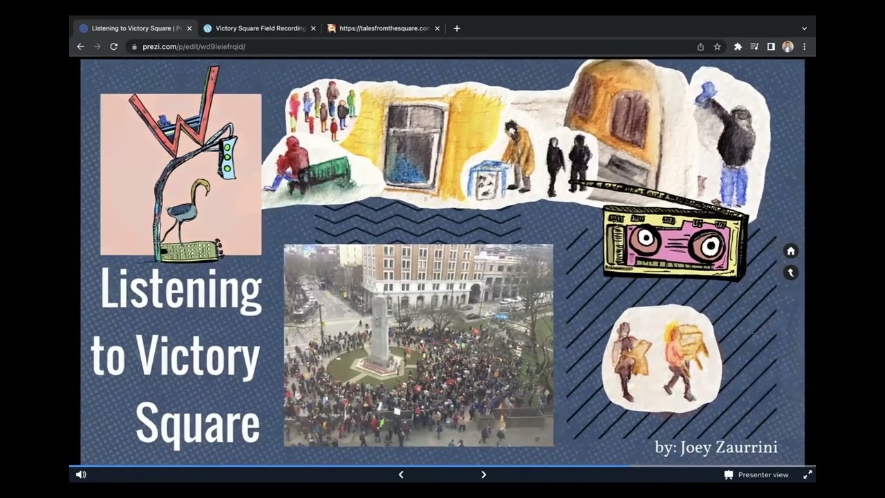 Listening to Victory Square - Joey Zaurrini