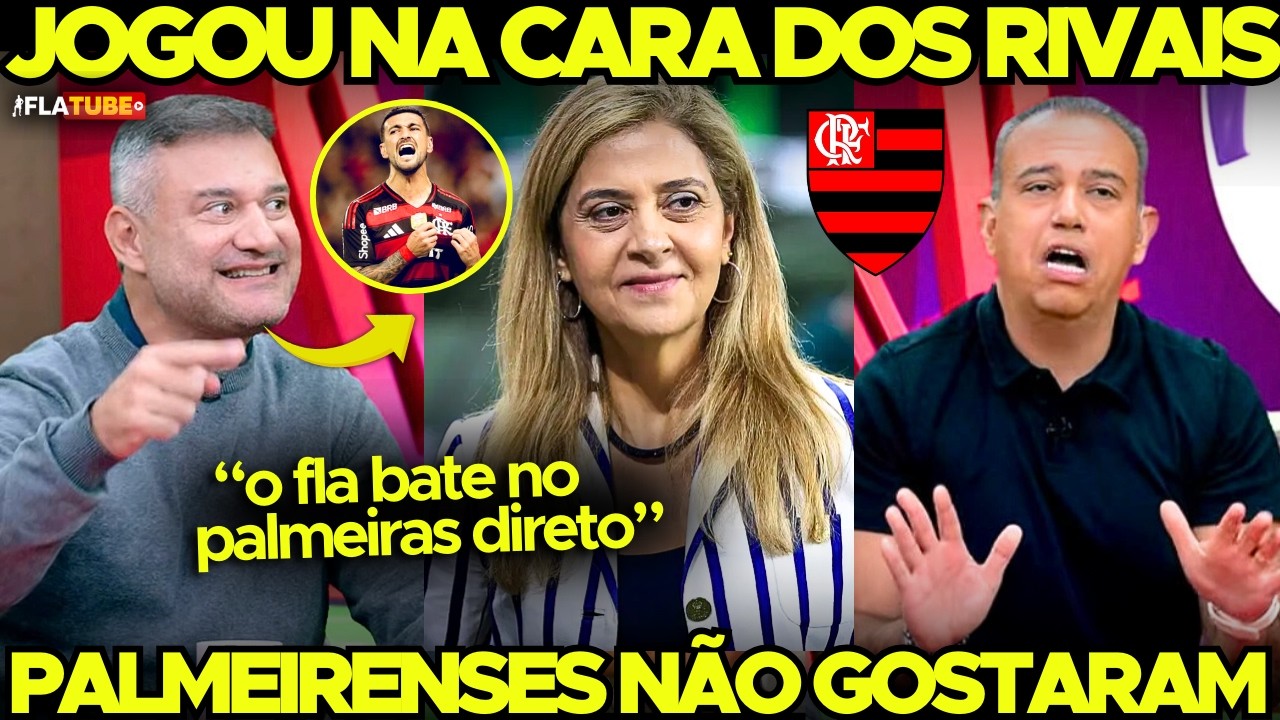 MÍDIA JOGOU na CARA! “O FLAMENGO tem BATIDO no PALMEIRAS DIRETO!” 500 ANOS sem VENCER o MENGÃO!