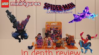 Lego Minifigures Spider Man Across The Spider Verse in depth review 