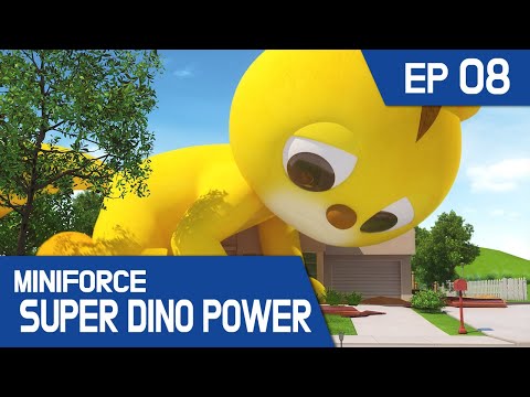   KidsPang MINIFORCE Super Dino Power Ep 08 Watch Out For Giant Max